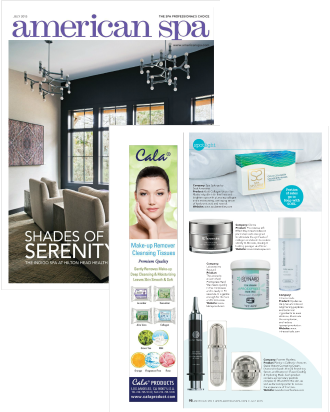 AMERICAN SPA MAGAZINE FEATURES THE PLATINUM DIAMOND COLLECTION BY FOREVER FLAWLESS by FOREVER FLAWLESS